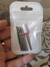 Fresas de diamante para manicura, taladro de cerámica para uñas, molinos de eliminación de broca para uñas, juego de herramientas eléctricas para manicura de Gel, 6 uds.