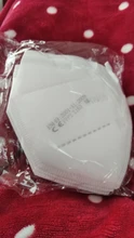 Mascarilla facial FFP2 KN95, máscara fp2 con filtro PM2.5 200 en blanco y negro, antipolvo, 5-95% Uds., estándar de la UE, envío rápido