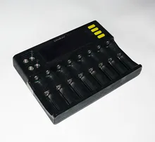 Battery-Charger 26700 Nimh Li-Ion Liitokala lii-S8 26650 18650 Li-Fepo4 IMR for 26650/21700/26700/..