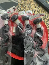 Yyong-extensiones de pelo brasileño ondulado con cierre, mechones de pelo humano Remy 4x4 con cierre de encaje, 3/ 4 Uds.