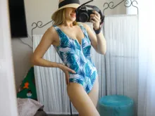 One-Piece Swimsuit Monokini Beachwear Push-Up Summer Print Zipper Sexy New XL Women