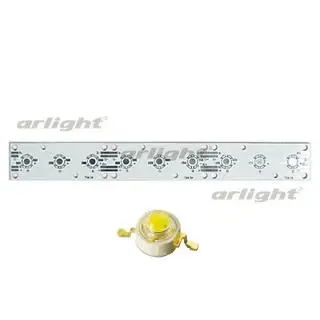012009 Плата 240x30-9E 3R-3G-3B Emitter(3x3, 724-34) ARLIGHT