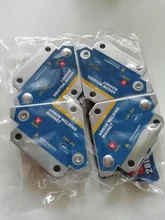 Soportes de soldadura magnéticos, herramienta de fijación de soldadura con imán de flecha, multiángulo, posicionador, sujetar herramientas auxiliares, 4 Uds.