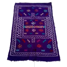 Восточно-африканский берберский этнический марокканский шерстяной ковер килим TN