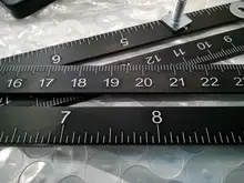 Localizador de agujero de azulejo plegable, regla de ángulo de aleación de aluminio, buscador de deslizamiento, Regla de medición plegable, plantilla Angular transportador, 4/6/8/12