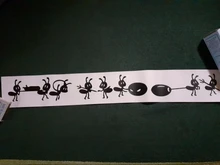 Wall-Sticker Poster Mural Ants Windows-Decoration Glass Rooms Black Children's Cartoon