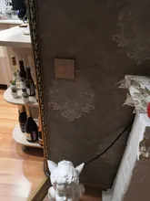 Minitiger-Interruptor de pared de lujo con Sensor táctil, interruptor estándar europeo y británico, de cristal gris claro, de 1/2/3 entradas y 1 vía CA 220