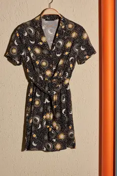 

Trendyol Belted Button Detail Dress TWOSS20EL1558