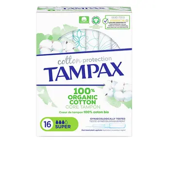 

TAMPAX ORGANIC SUPER tampon 16 PCs