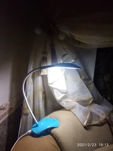 Desk-Lamp Book-Light Clip-Bed Table YAGE Touch Reading 3-Modes Usb Led with YG-5933 14