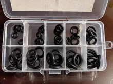 Grosor 1,5/2/2,5/3/1,8/2,65mm O anillos de goma O sello de anillo NBR de O-anillos de nitrilo lavadora o-anillo surtido conjunto Kit de caja