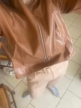 Aonibeier elegante carrera pantalón Oficina dama Pantalones rectos de cintura alta cinturón Casual de la longitud del tobillo de las mujeres traje de pantalones bolsillos Sashes