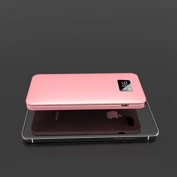 

PINZHENG 2020 New Power Bank 10000mAh Portable Charger Power Bank Ultra Thin Large Capacity Battery Smart Charging Mobile Power