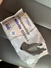 Xingyu-guantes de nitrilo desechables para uso doméstico e Industrial, color negro, resistentes al agua y al aceite, 100 Uds.