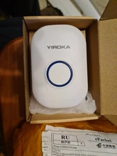 Auto de timbre inalámbrico cinética botón puerta 58 melodías indicador LED timbre de puerta Kit inalámbrico receptor set transmisor