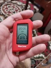 Starline-funda de silicona A93 para mando a distancia de coche, 2 vías, lcd, alarma automática, para starline A93, A63, A36, A39