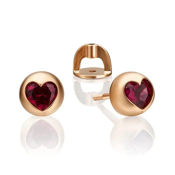 

585 sterling gold earrings, platinum brand, art. 02-4577-204-1110-57