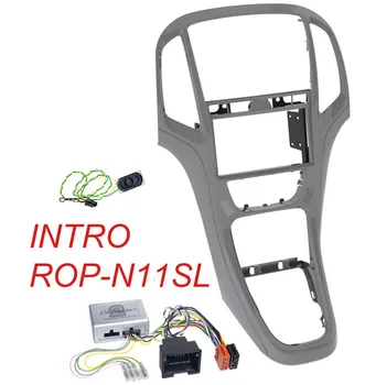 

Transition frame intro rop-n11sl for Opel Astra-J 2009 + 2din Gray (fasteners)