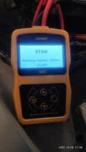 AUTOOL-Probador de batería BT360 de coche, analizador digital de 12V, prueba automática de baterías de vehículos, herramientas de diagnóstico de carga, escáner