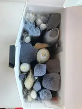 Conjunto de negras brochas maquillaje BEILI, brochas profesionales de pelo Natural de cabra, brochas para base de maquillaje en polvo, brochas para mezclar ojos y maquillaje