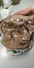 Pañal de tela reutilizable para bebé, lavable, ajustable, impermeable, bolsillo para pañales de tela para niños recién nacidos