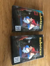 2020 saboteador 1 y saboteador 1 + 1 + 2 Tarjeta de juego completo Inglés el duelo juego jogos de tabuleiro enano minero de jeu de