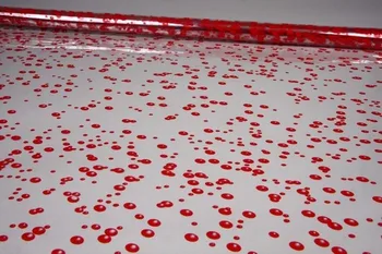 

Film color bubbles 70 cm red