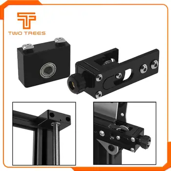 

3D Printer Upgrade Aluminum Z-Axis Leadscrew Top Mount+2020 X-axis Synchronous Belt Stretch Tensioner for Creality Ender 3 CR10