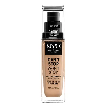 

Liquid Make Up Base Can't Stop Won't Stop NYX (30 ml)