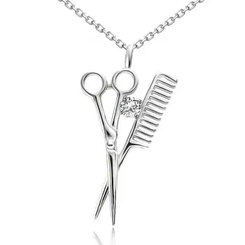 

Sunduk silver pendant "hairdresser"