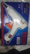 Pistola de pegamento de fusión en caliente Industrial, Mini herramienta de reparación neumática de temperatura térmica eléctrica de 20W con enchufe europeo y estadounidense de CA 110V-220V
