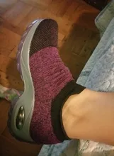 KWBEFRT-zapatillas de deporte transpirables para mujer, deportivas de correr de malla, zapatos de plataforma informales sin cordones, 2020