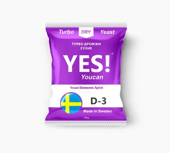 

Alcohol turbo yeast yes! Youcan D-3, 130g
