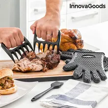 Когти для мяса с перчатками и щеткой InnovaGoods