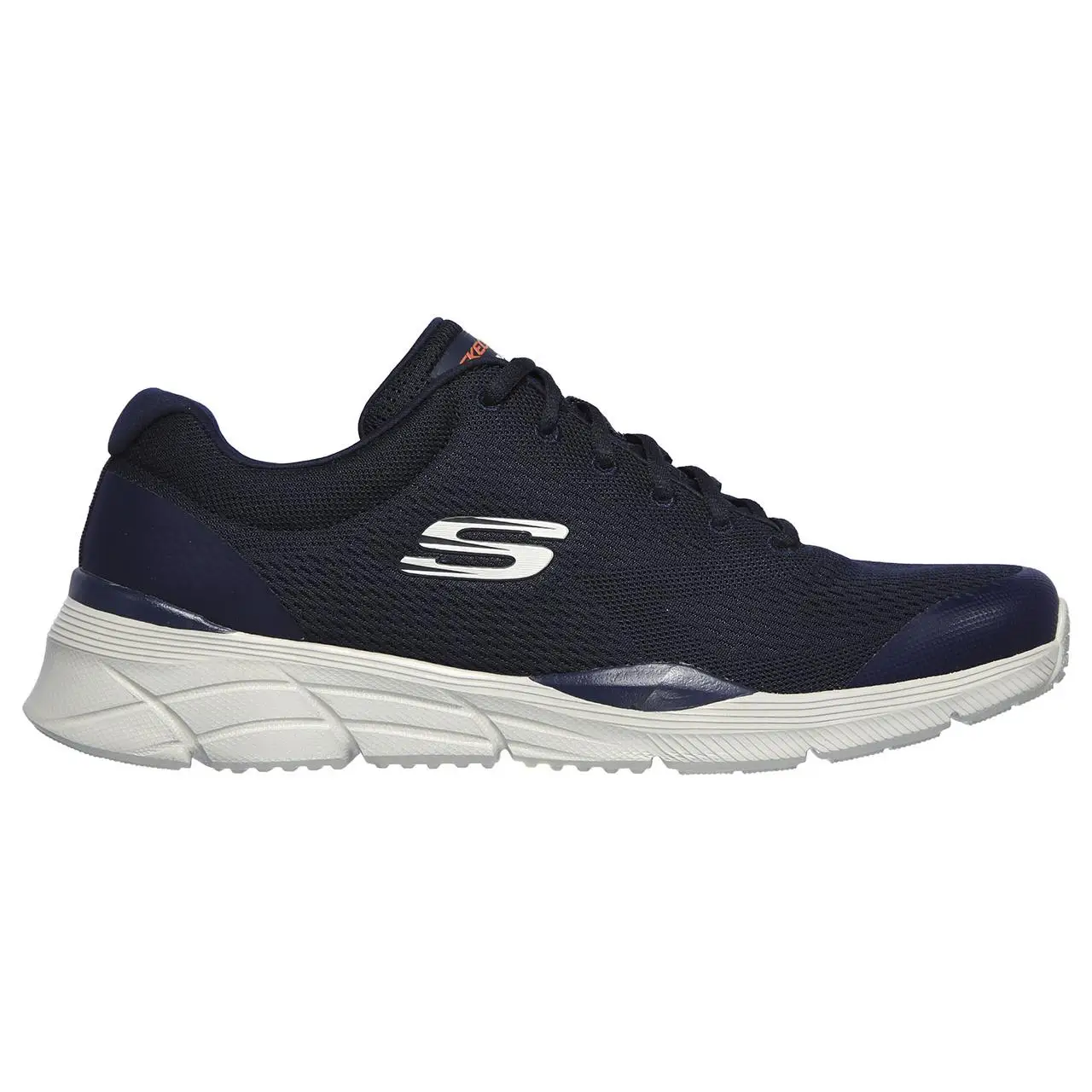 Спортивный сетчатый мужской синий SKECHERS разноцветный текстиль 232022 _ NVY | Спорт и