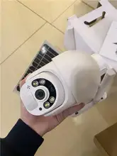 Cámara IP inalámbrica con tarjeta SIM 4G, 1080P, Solar, PTZ, WIFI, batería recargable integrada, videovigilancia de calle al aire libre
