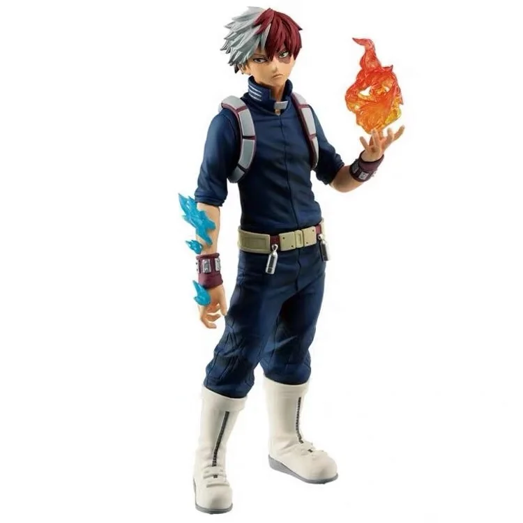 В наличии Banpresto My Hero academic Todoroki Shoto The Amazing Heroes PVC Figur модель фигурки Куклы|Игровые и