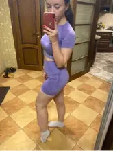 Ropa de gimnasio sin costuras parra Fitness, Leggings de cintura alta, trajes deportivos, ropa deportiva