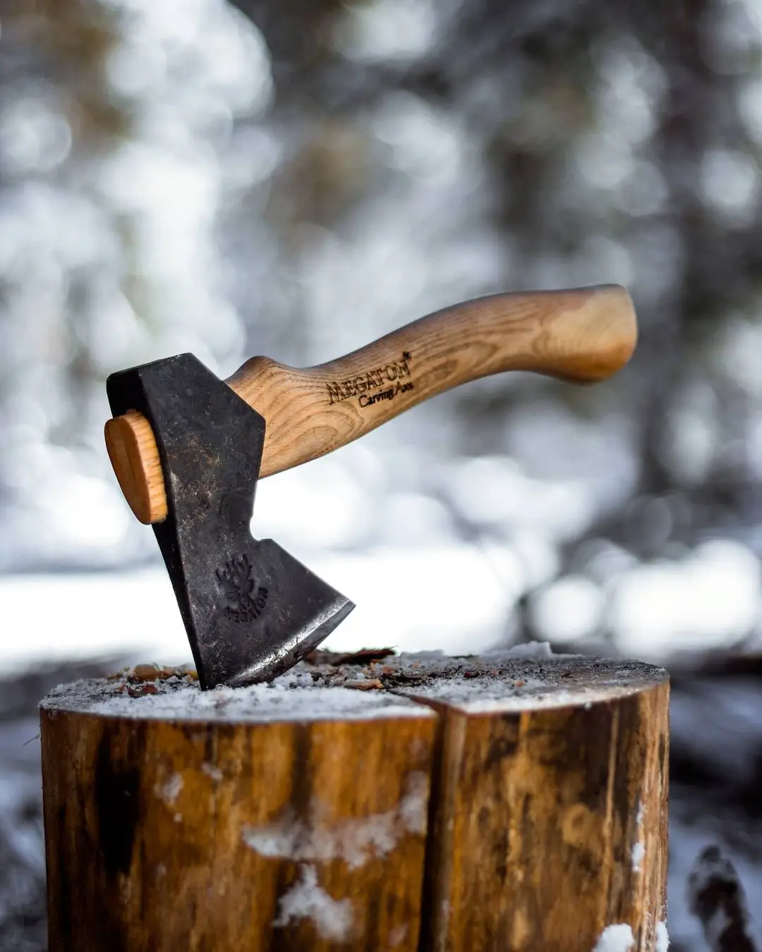 Megaton Carving Axe Machete Camping Tourist Survival Tomahawk Tactical Hunting Outdoor Hand Tool Wood Meat Cutter Axes