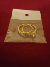 Anillos CC para mujeres y hombres, conjunto de anillo de circonia cúbica, Color amarillo y dorado, accesorios de compromiso de boda CC2095