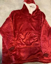 Manta de forro polar con mangas para exteriores, mantas de bolsillo con capucha, suave y cálida, bata inclinada, albornoz, sudadera, Jersey, novedad