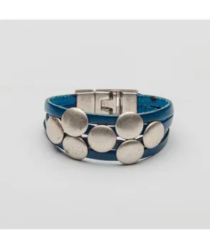 

Ladhaki leather bracelet