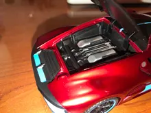 1/32 Aleación de Bugatti DIVO Super deportes juguete de modelo de coche fundido a presión atrás sonido Luz Juguetes vehículo para los niños regalo de los niños