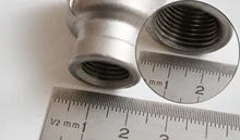 1-1/4-Pipe-Fitting Female-To-Female Connector Thread-Reducer Adpater 304-Stainless-Steel