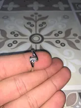 AAA superior Cubic Zirconia anillos de promesa de Color plata anillos de compromiso de boda regalos de aniversario para la Mujer