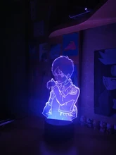 Table-Lamp Light Cool Ackerman-Figure Night-Light Titan Attack Acrylic Home-Room-Decor