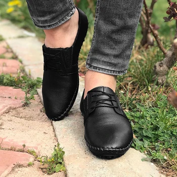 

Bonjey CL Black Laced Rawhide Sandals 2021 Fashion Comfortable Casual Orthopedic Insole High Quality Leather Stylish Design Spring Summer