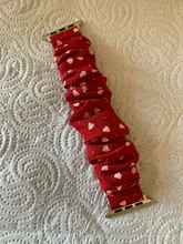 Scrunchie-correa para apple watch 6, banda de 44mm y 40mm para iwatch de 42mm y 38mm, pulsera de reloj para mujer, series 5 4 3 2 42mm