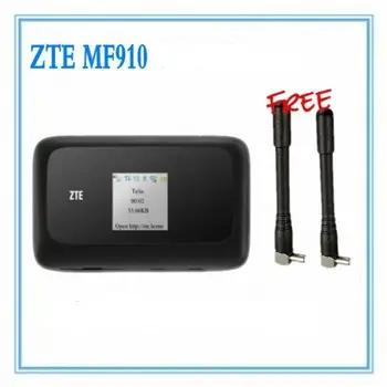 

Dual band WiFi router ZTE mf910 with display 5 GHz unlocked LTE 4G 4G 2G modem antenna TS9