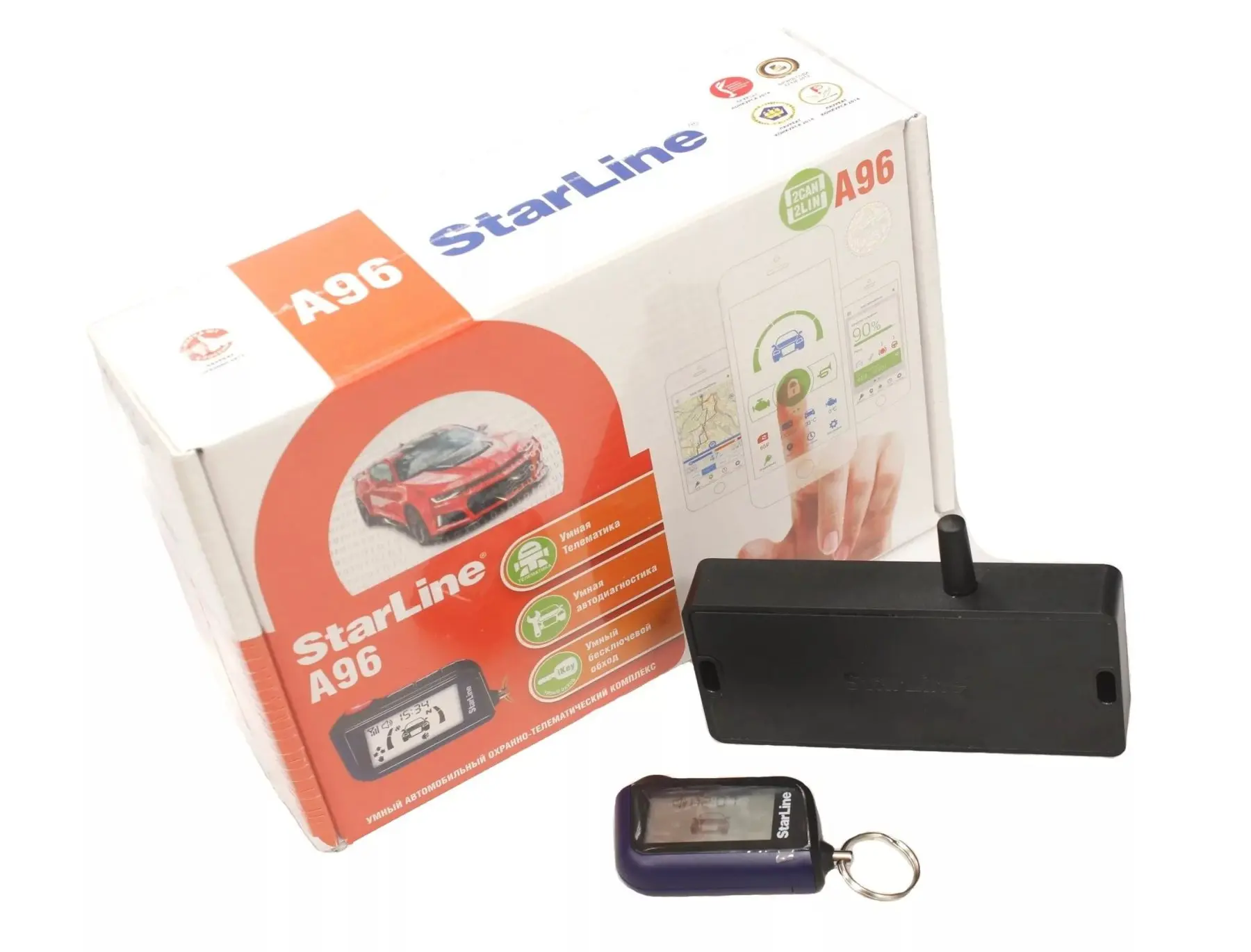 Car alarm Starline A96 2CAN-2LIN GSM/GPS
